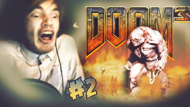 ALL HELL BREAKS LOOSE!... LITERALLY! - Doom 3 - Walkthrough - Part 2