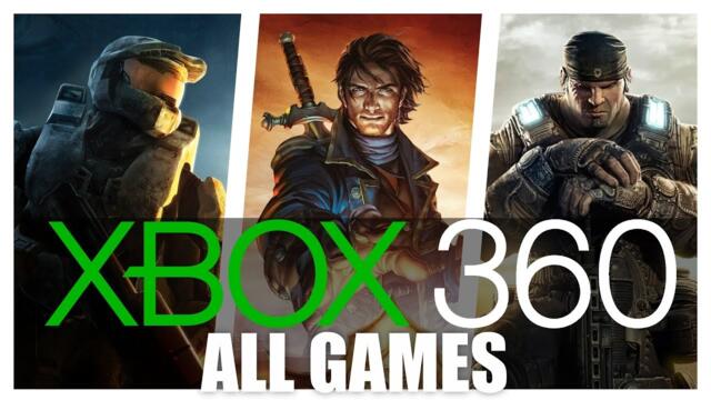 All Xbox 360 Games In One Video