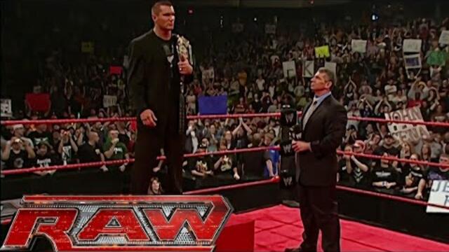 Randy Orton WWE Championship Celebration (Shawn Michaels Returns) RAW Oct 08,2007
