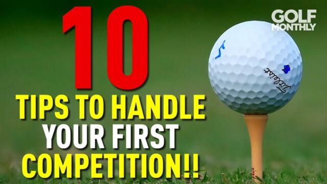 Tips To Help You Play Your First Golf Competition