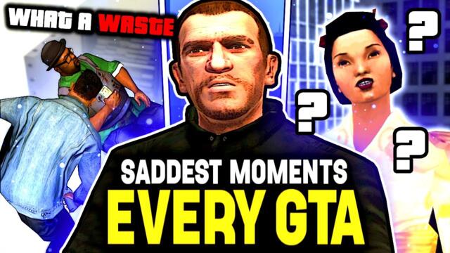 ONE SADDEST MOMENT FROM EACH PART OF GTA