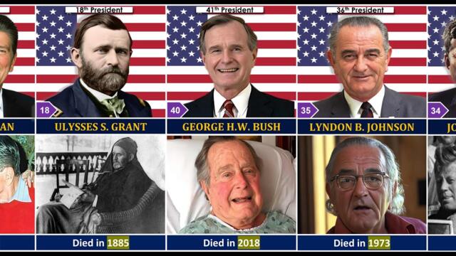Last Photo of Every US President