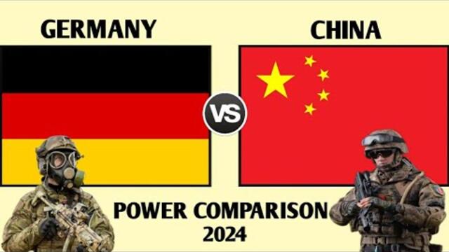 China vs Germany Military Power Comparison 2024 | Military Power Comparison | Germany vs China 2024
