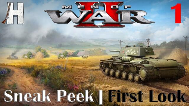 Men of War II | New Game | Sneak Peek | Campaign Gameplay | Part 1