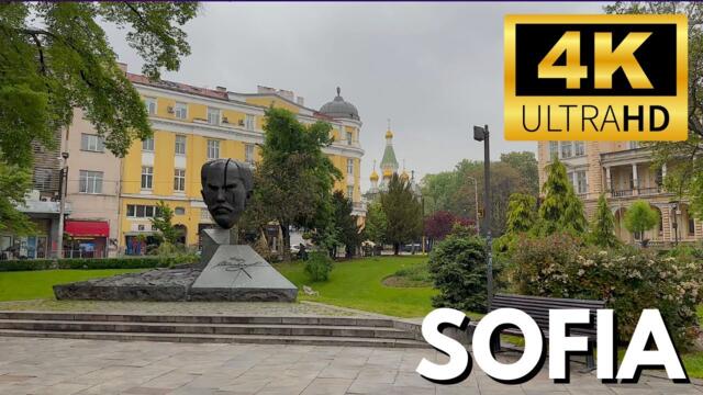 Walking Tour - Sofia 🇧🇬【4K】Experience Bulgaria