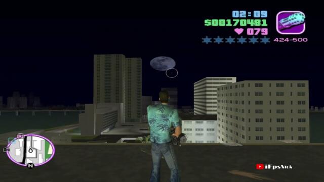 The developers didn't think we'd try this in GTA Vice City