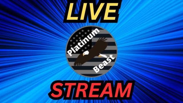 Thursday Evening Live With The Platinum Beast! Livestream! #platinum #coin #stack