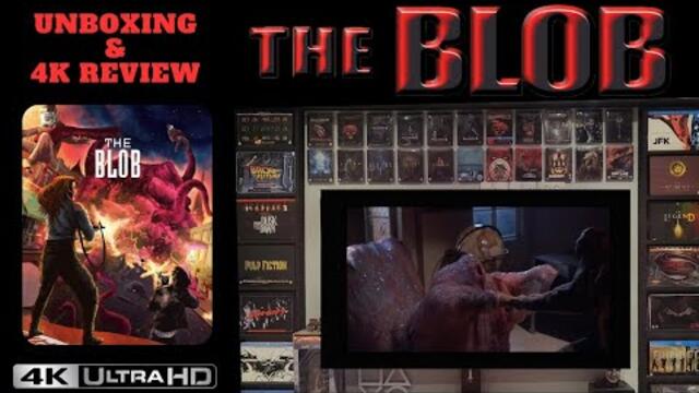 The Blob 4k Ultra HD Bluray Collector's Edition Steelbook Unboxing & 4k Review.