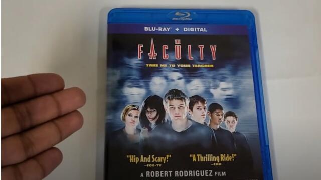 THE FACULTY 1998 PARAMOUNT BLU RAY UNBOXING REVIEW!!!