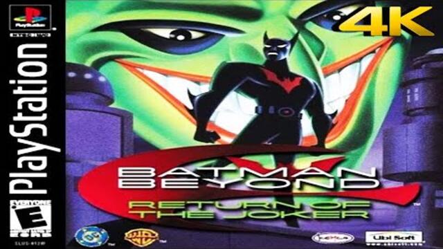 Batman Beyond: Return of the Joker (2000) FULL GAME | PS1 4K60ᶠᵖˢ Classic | Gameplay Walkthrough【4K】