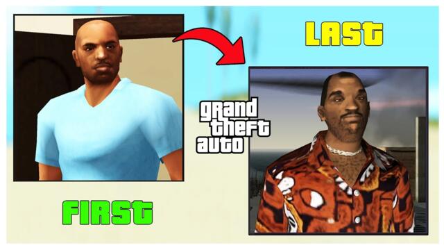 FIRST and LAST appearances of GTA Protagonists! (GTA Evolution)