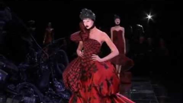 Alexander McQueen The Horn Of Plenty Dress Autumn/Winter 2009-2010