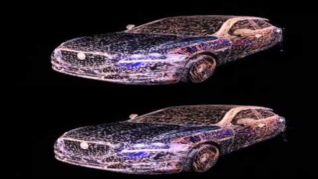 3D Mapping on a transparent Jaguar-3D