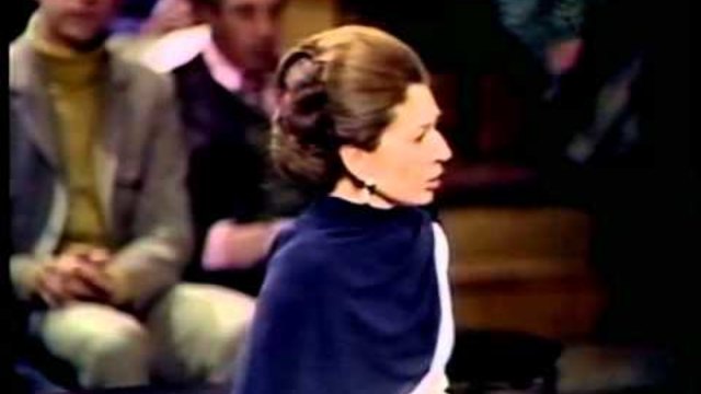 Maria Callas 'London Farewell Concert' at the Royal Festival Hall with Giuseppe di Stefano, 1973