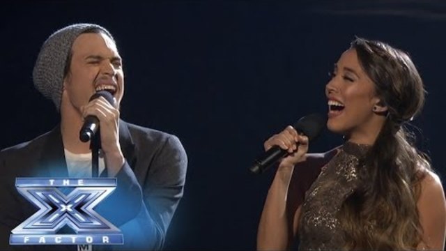 Carlito Olivero Joins Alex &amp; Sierra in a duet of &quot;Falling Slowly&quot; - THE X FACTOR USA 2013