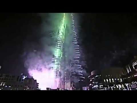 Dubai New Years Eve 2014 Fireworks