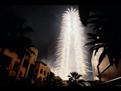 Dubai New Year 2014 Fireworks
