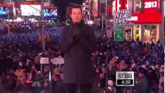 Time Square New York Ball Drop 2014 New Years