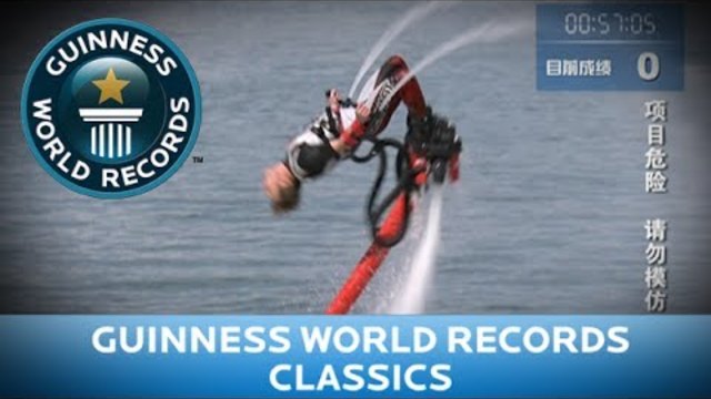 Most Flyboard Backflips! - Classics