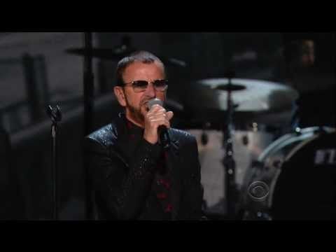 Ringo Starr performing - Photograph performance at The Grammy's 2014 HD