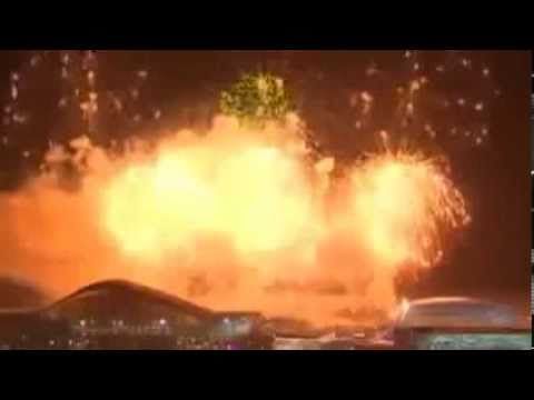 Sochi 2014 Winter Olympics Fireworks Opening Ceremony