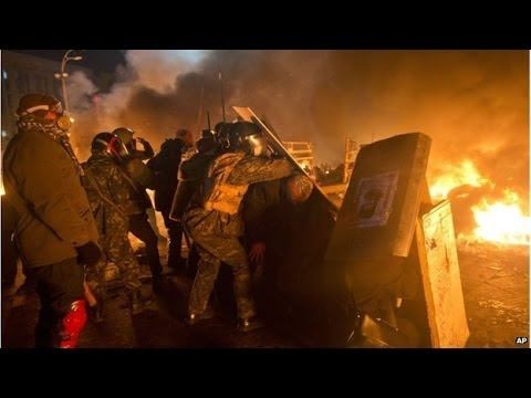 Kiev Ukraine Protest 2014 LIVE Explosions | Protesters Clashes With Police | 14 People Dead