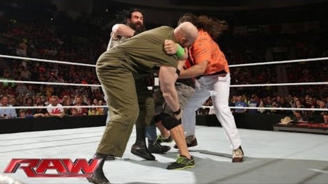 John Cena brawls with The Wyatt Family: Raw, Feb. 24, 2014