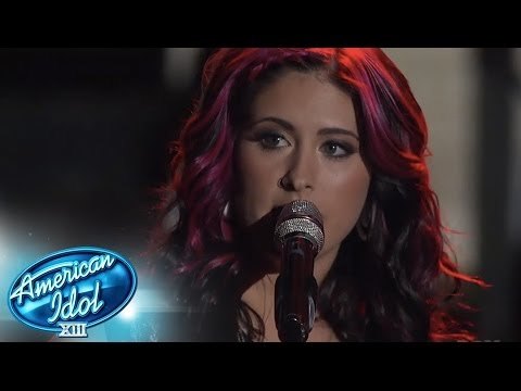 Top 12 -- Jessica Meuse &quot;White Flag&quot; - AMERICAN IDOL SEASON XIII