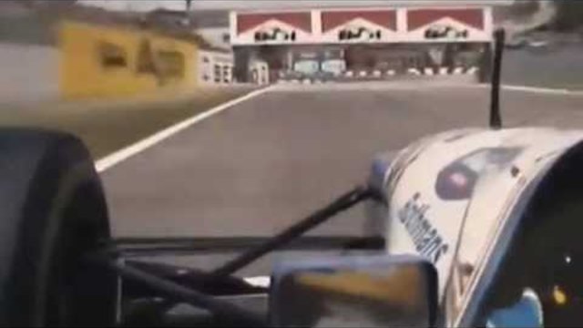 Айртон Сена в състезанието когато загина ! Ayrton Senna's Crash camera 1994