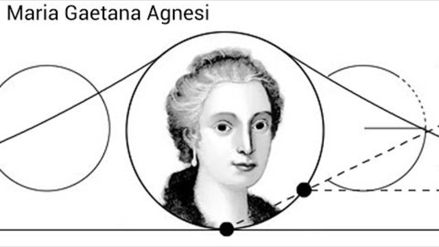 Мария Гаетана Анези -  Италианска математичка почитаме днес в GOOGLE! Maria Gaetana Agnesi