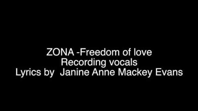 Zona | Freedom of Love | Запис на вокали