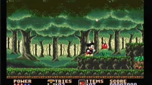 Mickey Mouse castle of illusion sega genesis