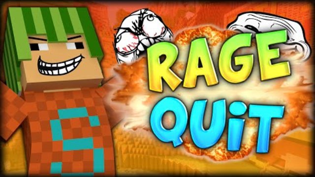 TROLLING RAGE + SIMON RAGE QUITTED AND LEFT FOREVER (Minecraft XRUN/ZRUN #1)