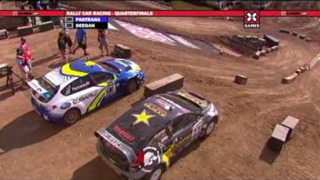 Travis Pastrana Crashes Out of Rally X Games 16