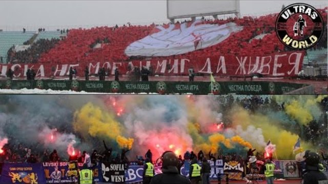 Ultras World in Sofia - Levski vs CSKA (25.10.2014)