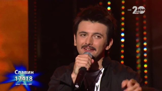 X Factor Live (11.11.2014) Зашеметяващо изпълнение Славин Славчев - Концерт