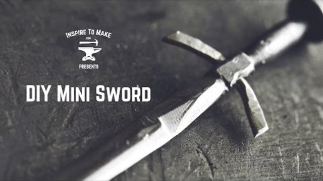 Ето как се прави миниатюрен меч (Mini Sword)