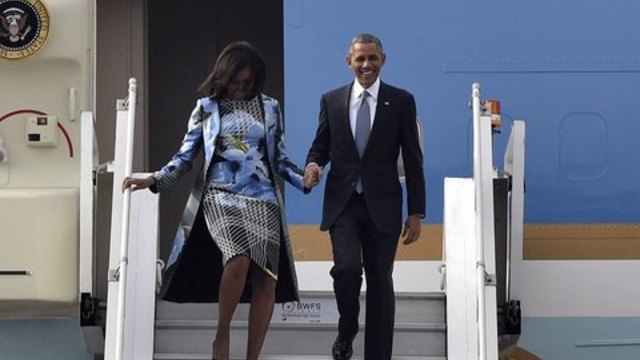 Обама пристигна на посещение в Индия
