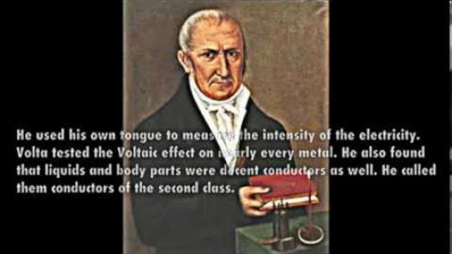Алесандро Волта (Alessandro Volta) - Известният италиански учен чества годишнина