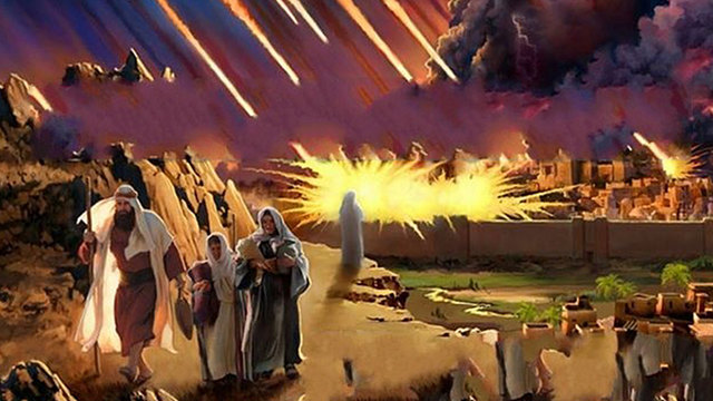 Библията - Историята за Содом и Гомор!!! Бягай и не се обръщай назад! Българско Аудио