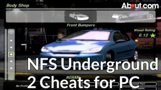Cheats and Codes for Need for Speed Underground 2 for PC