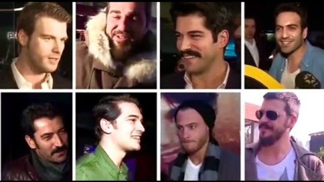 Едни от най-красивите мъже-актьори в Турция
