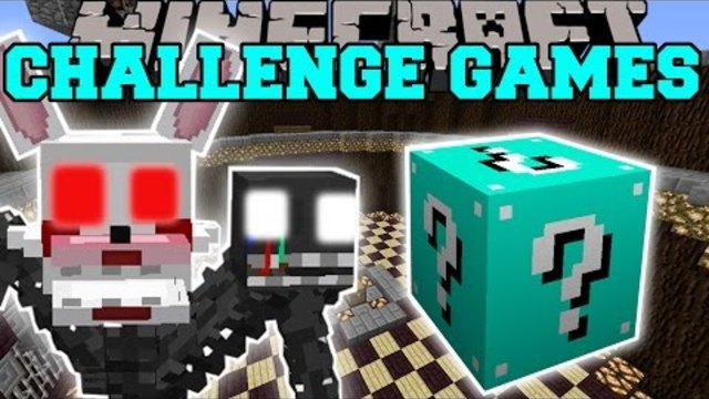 Minecraft: MANGLE CHALLENGE GAMES - Lucky Block Mod - Modded Mini-Game