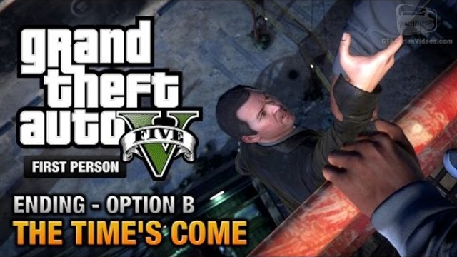 GTA 5 - Final Мисия/ Ending B - The Time&#39;s Come (Michael) [First Person Gold Guide - PS4]