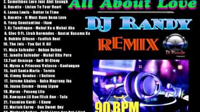 All About Love Non Stop Mix (DJ Randy) 90 BPM