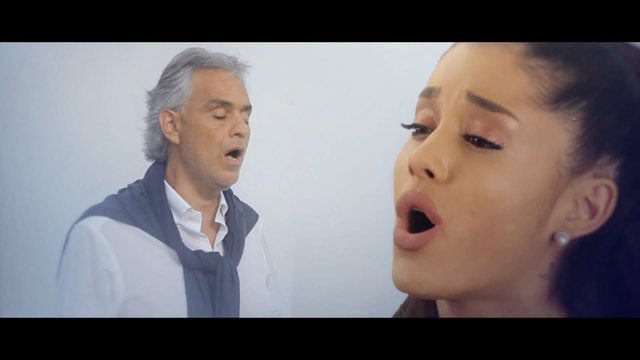 New 2015 / Andrea Bocelli, Ariana Grande - E Più Ti Penso _ Music Video