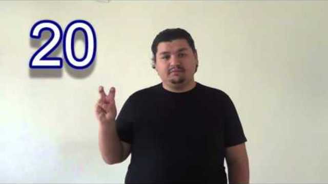 Lesson БЖЕ 2 - Число | Number 1-20 (Bulgarian Sign Language)