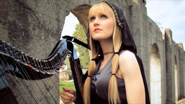 Camille and Kennerly - THE BARD’S SONG (Blind Guardian) Harp Twins