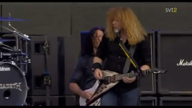 Megadeth - In My Darkest Hour (Live in Sweden)