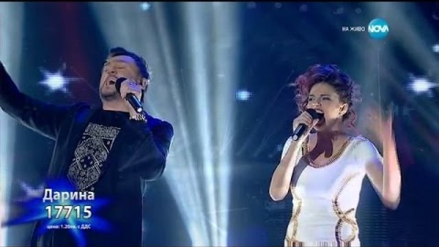 Дарина и Любо Киров - Без теб - X Factor Live (25.01.2016)